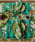 Bonnie and Neil | Tablecloth | Festive Foliage Green | Medium